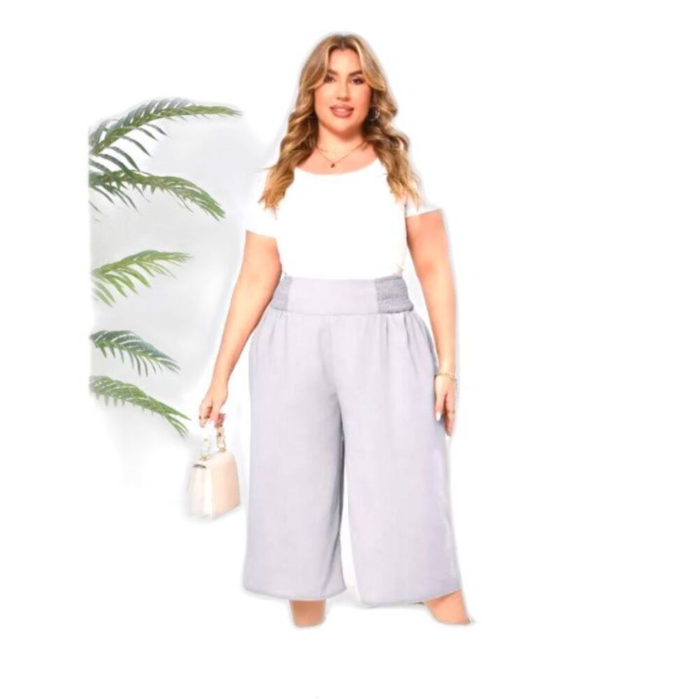 Women's Wide Leg Cropped Pants Size XL NWT